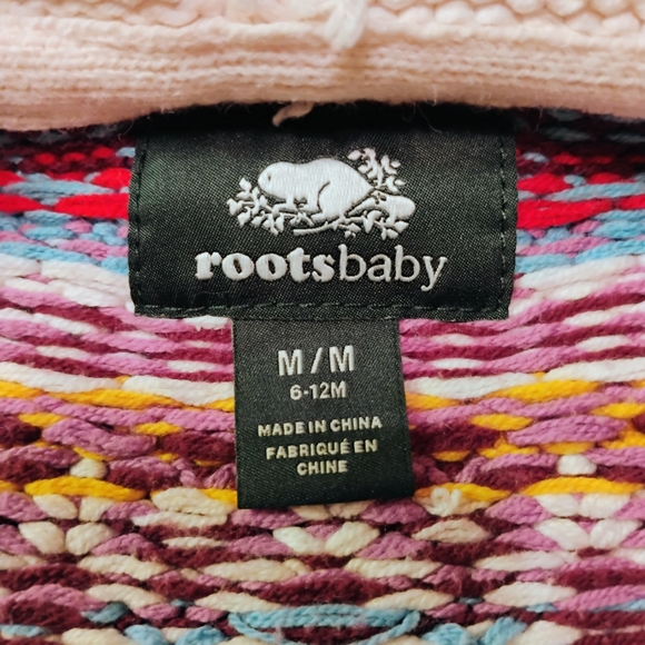 ROOTS BABY Sweater Onesie sz medium (6-12m) - Picture 4 of 9